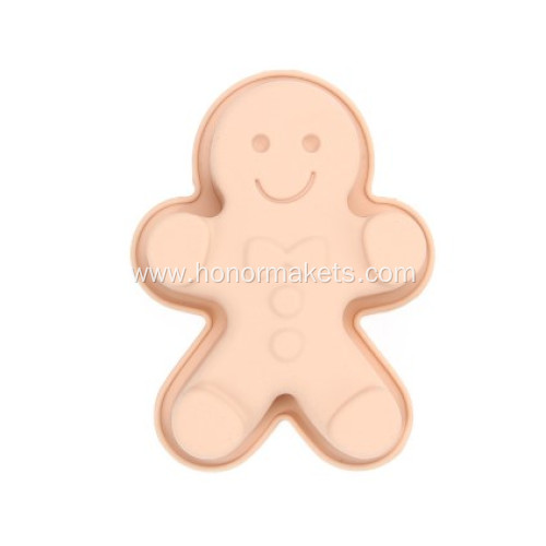 Silicone Christmas Gingerbread man mold